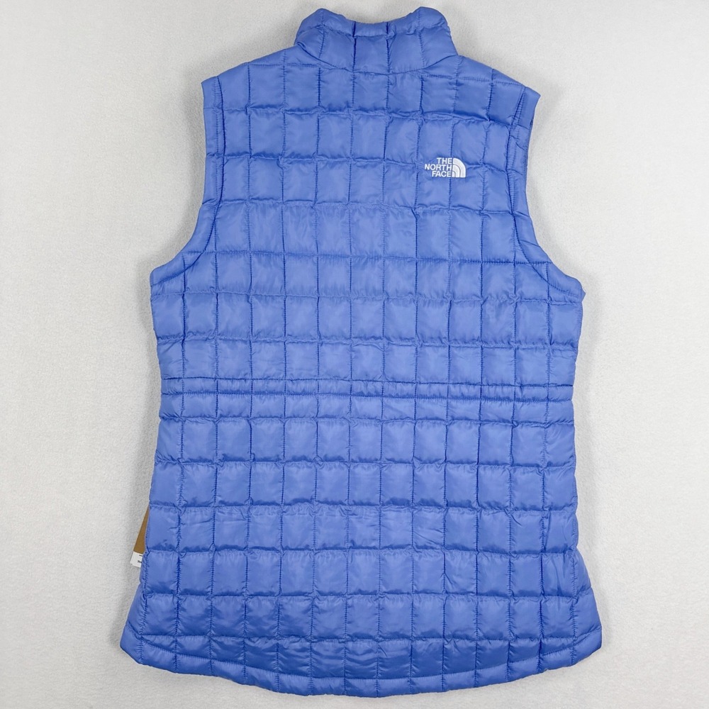 The North Face Thermoball Insulated Vest Size M Womens Virtual Blue NEW - Picture 2 of 9